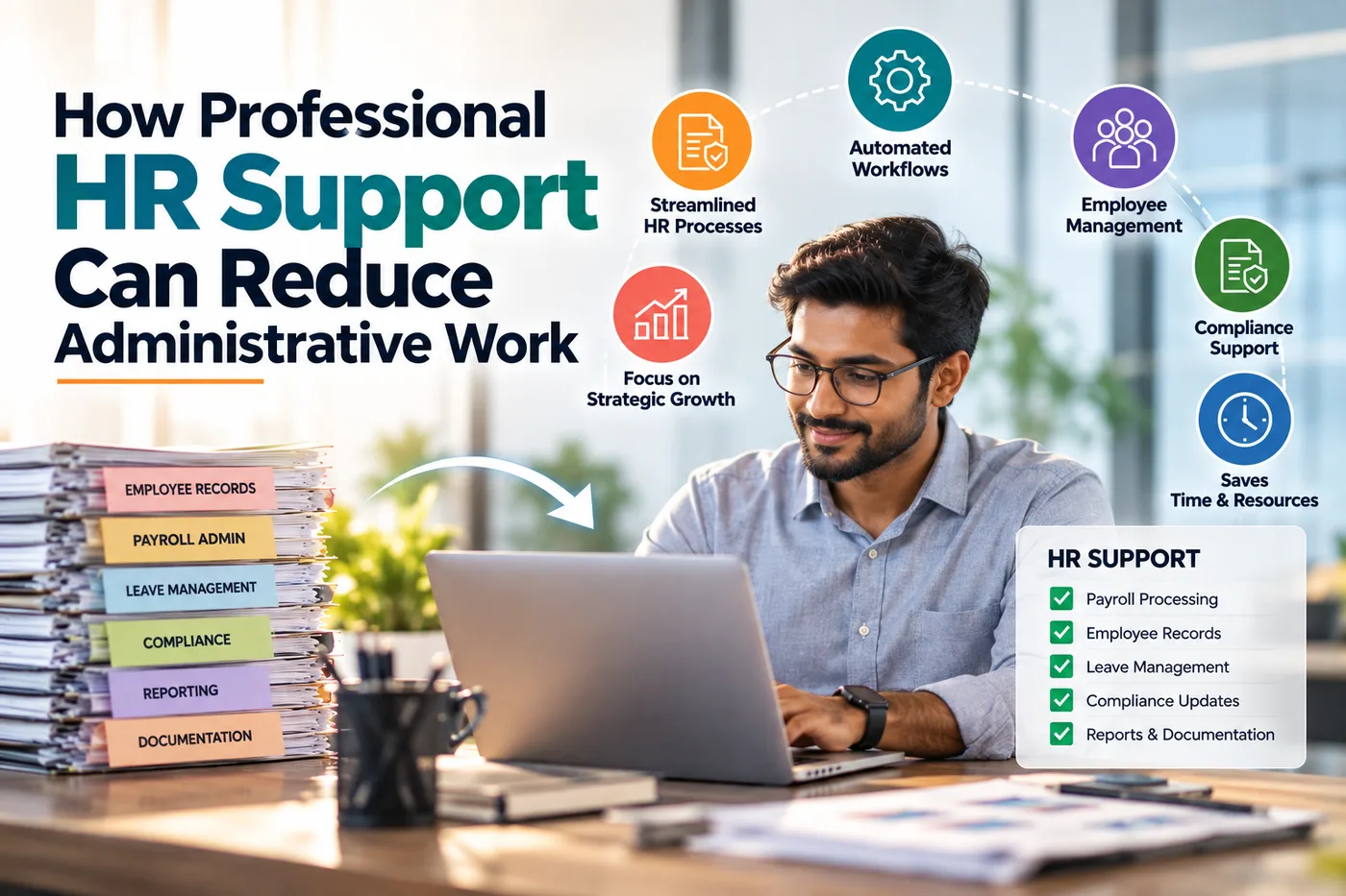 Streamlining Work with Professional HR Support